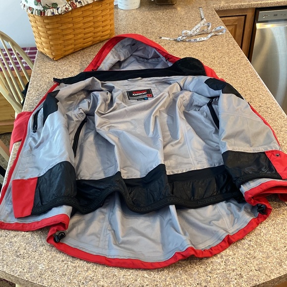 🔥Sale🔥 Karbon Red Jacket (Shell Only) Removable Hood Ski Snowboard Winter - Picture 9 of 17